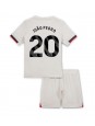 Billige Chelsea Joao Pedro #20 Bortedraktsett Barn 2025-26 Kortermet (+ Korte bukser)